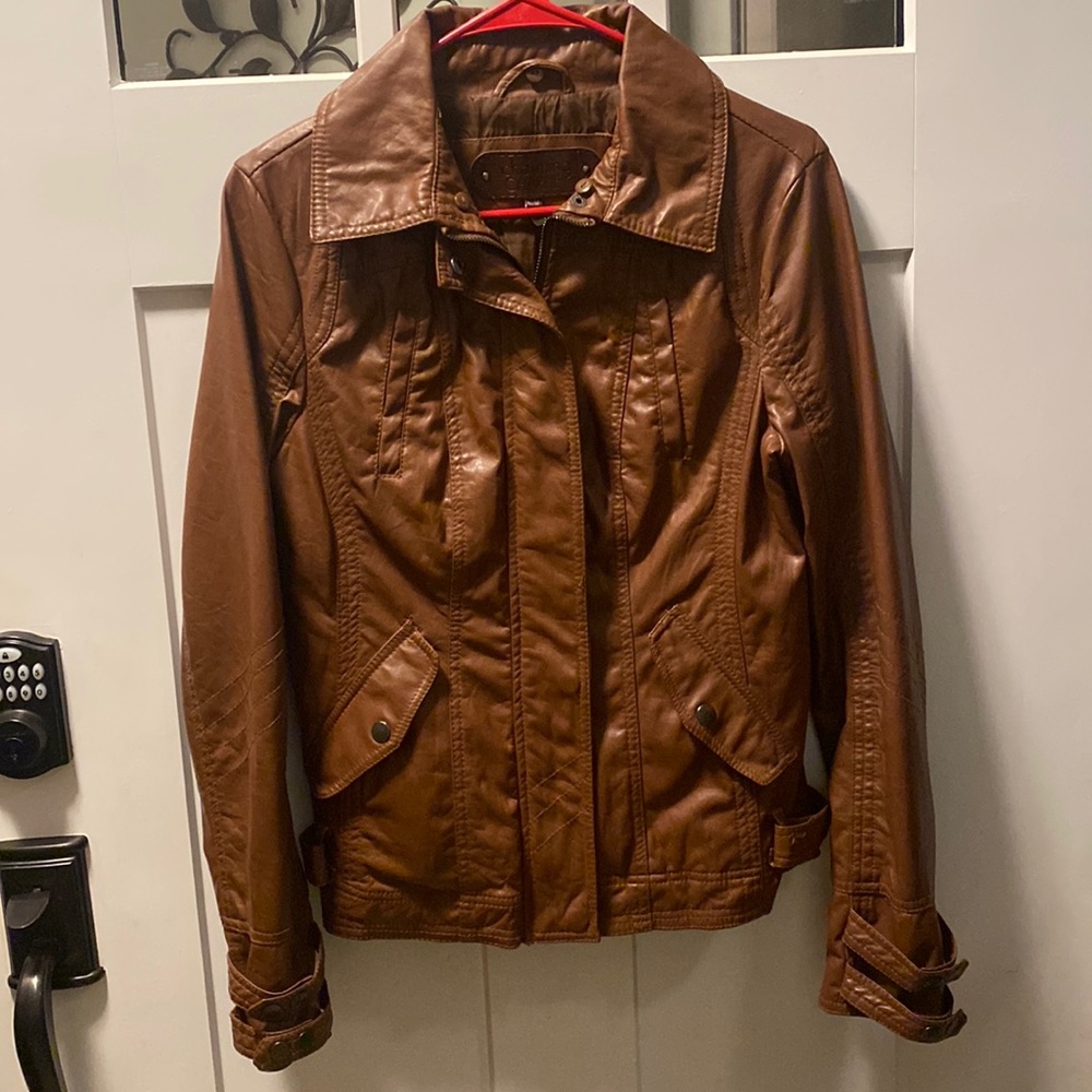 Charming Charlie Faux Leather Jacket